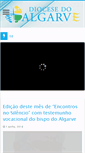 Mobile Screenshot of diocese-algarve.pt